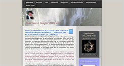 Desktop Screenshot of marianne-e-meyer.com